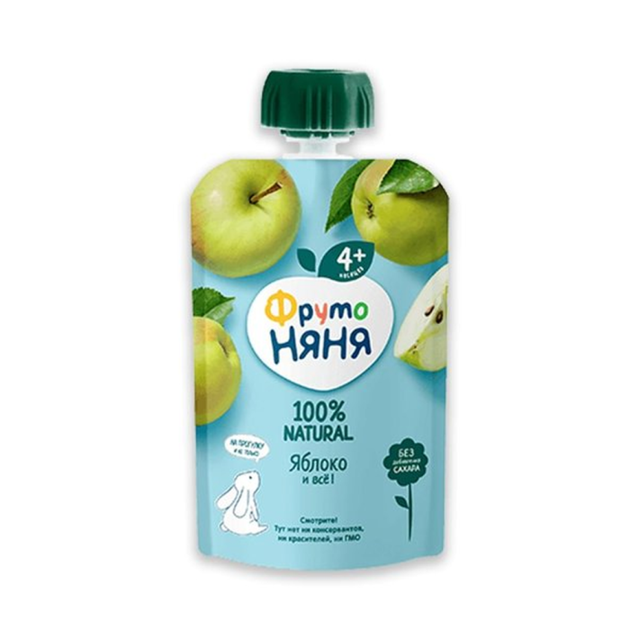 Пюре Фруто няня яблоко 90 г