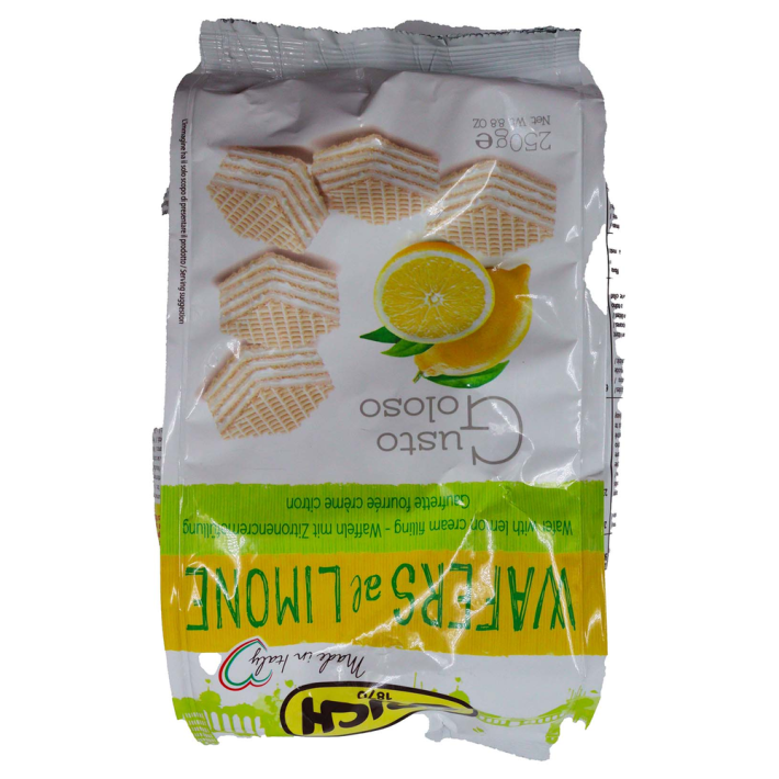 ВАФЛИ CRICH СО ВКУСОМ ЛИМОНА 250ГР