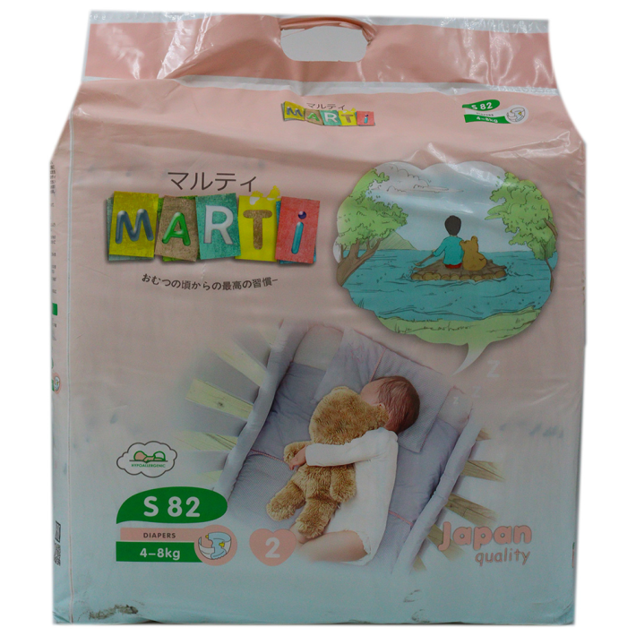 ПОДГУЗНИКИ MARTI 4-8КГ S80ШТ