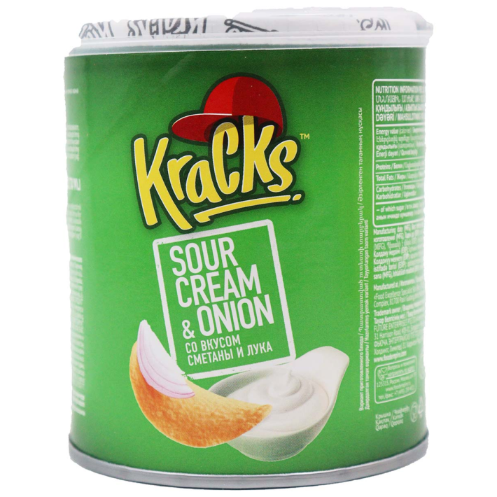 Чипсы Kracks sour cream & onion 45 г