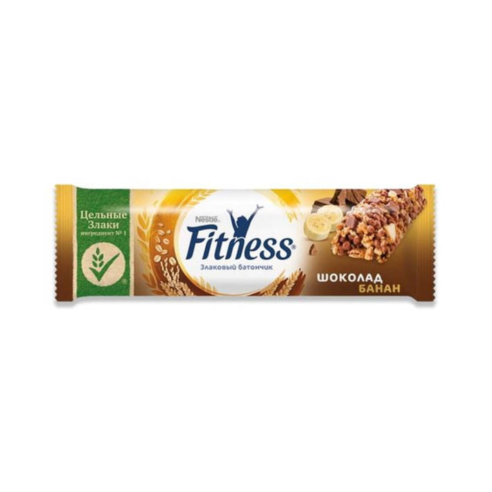 Батончик Nestle фитнес злак шоколад банан 23,5 г