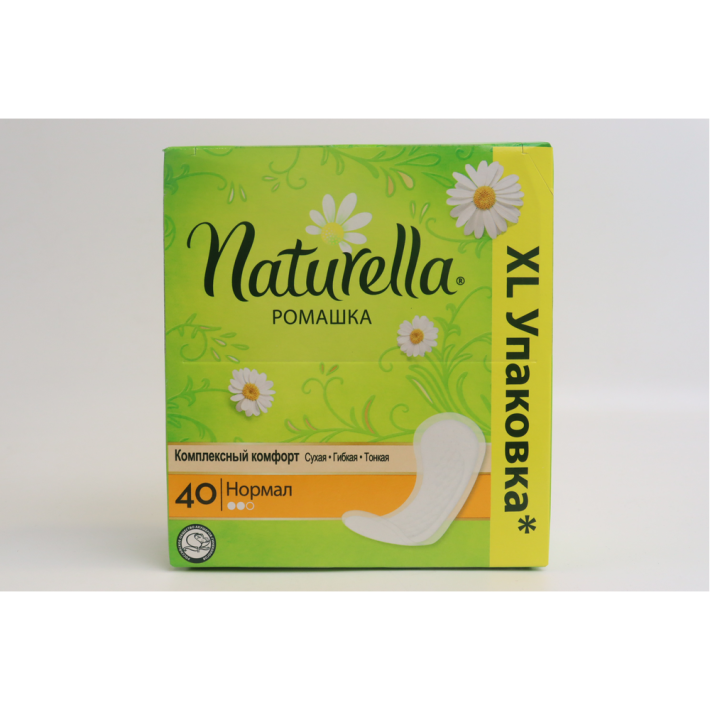 ЕЖЕДНЕВНЫЕ ПРОКЛАДКИ NATURELLA РОМАШКА НОРМАЛ 40ШТ