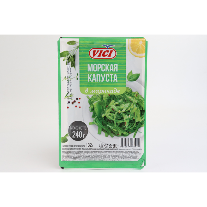Капуста Vici морская в маринаде 240 г
