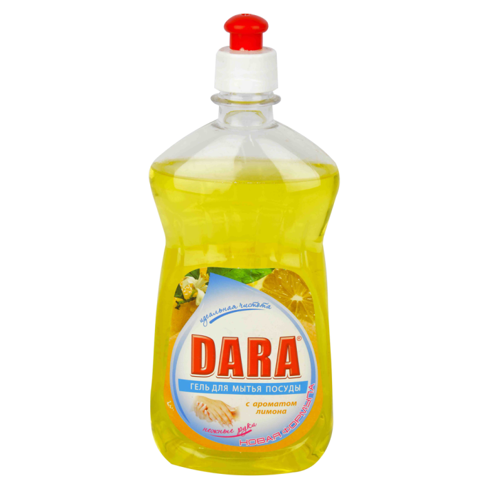 Гель для мытья посуды Dara лимон 500 мл