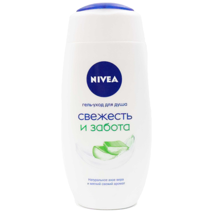 ГЕЛЬ-УХОД Д/ДУША NIVEA СВЕЖЕСТЬ И ЗАБОТА 250МЛ
