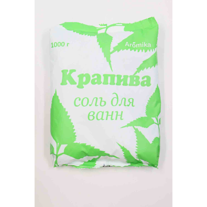 СОЛЬ Д/ВАННЫ АРОМИКА КРАПИВА 1000ГР