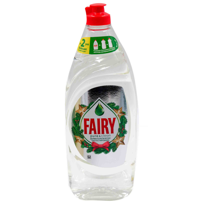 Средство для мытья посуды Fairy pure & Clean 650 мл