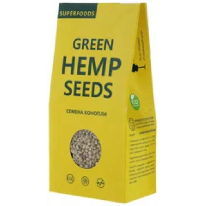 Семена конопли пищевые Green фас 150 г