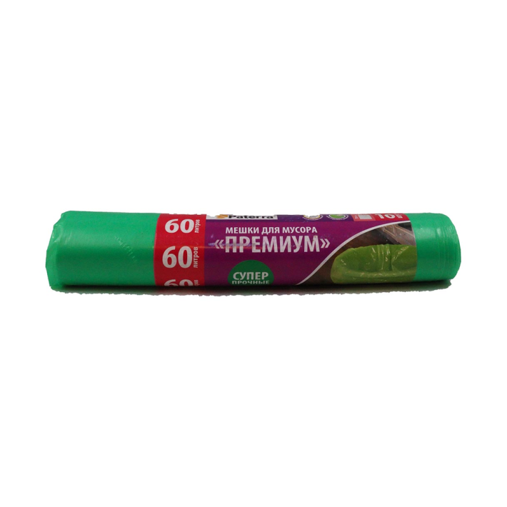 МЕШКИ ДЛЯ МУСОРА PREMIUM 60 Л PATERRA 106-071