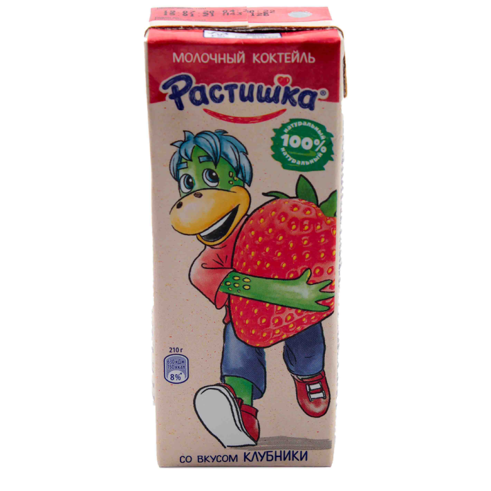 Коктейль Растишка экстрактом клубника 210 г
