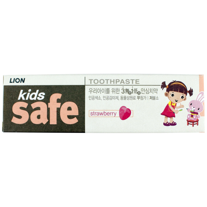 Зубная паста Kids safe strawberry клубника 90 г