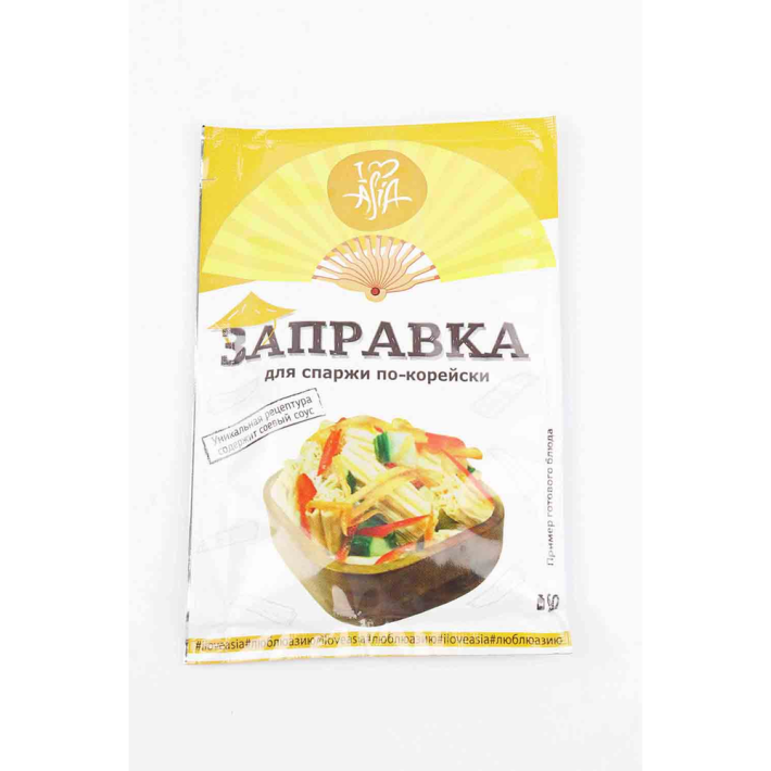 Заправка I love Asia для спаржи по Корейский 60 гр