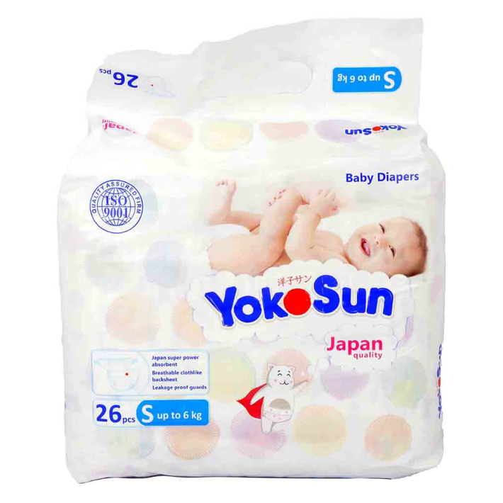 Подгузники детские Yokosun s26 до 6 кг