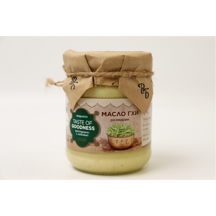 ВКУС БЛАГОСТИ МАСЛО ТОПЛЕННОЕ ГХИ РОЗМАРИН 210ГР