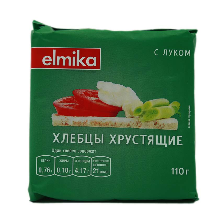 Эльмика хрустящие с Луком 110 гр