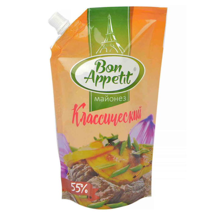Майонез Bon appetit классический 380 г