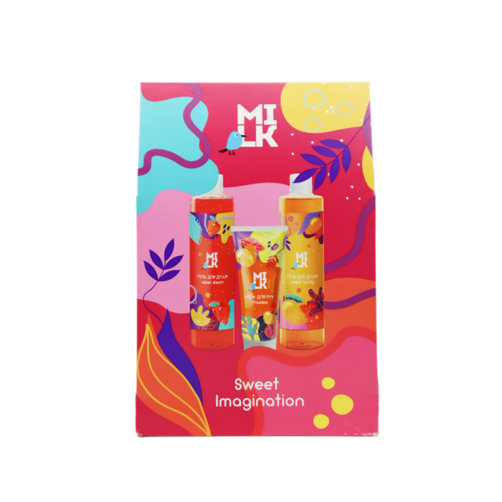 ПН MILK SWEET IMAGINATION ГЕЛЬ Д/Д+VELVET DREAM 300МЛ+ КРЕМ/РУК 75МЛ