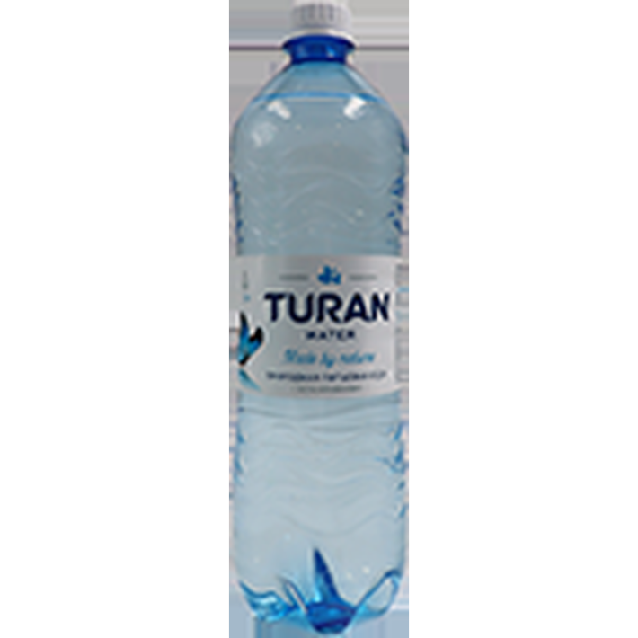 Вода минеральная Turan негазированная 1 л
