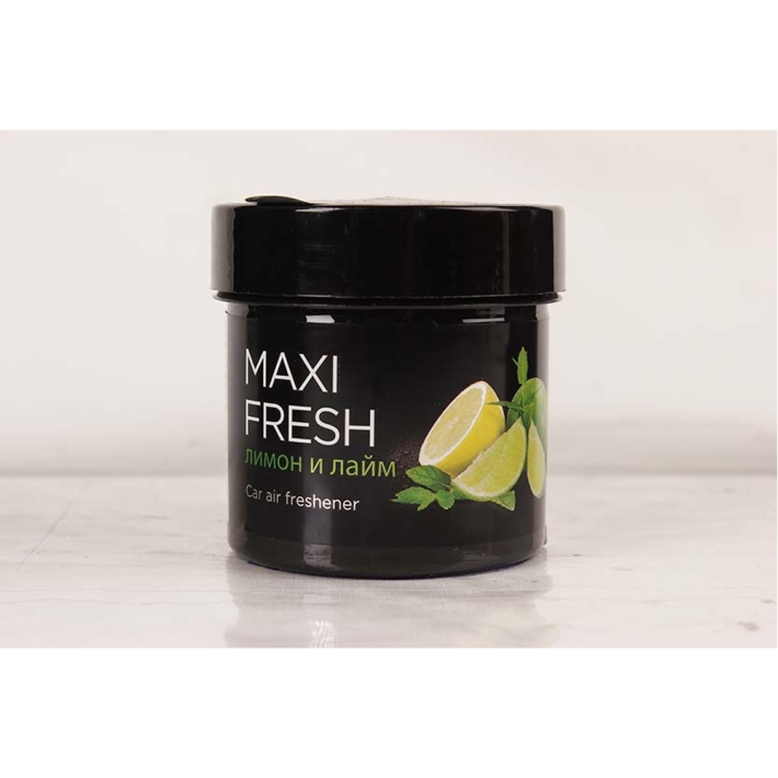 Ароматизатор-гель для машины Maxi fresh Лимон и Лайм