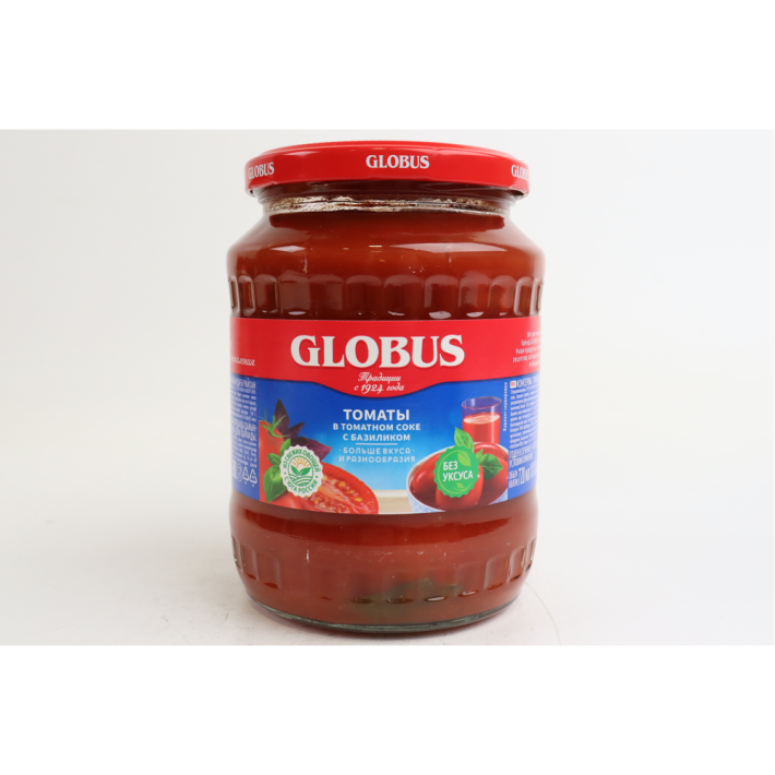 Томаты Globus в собственном соку 720 мл