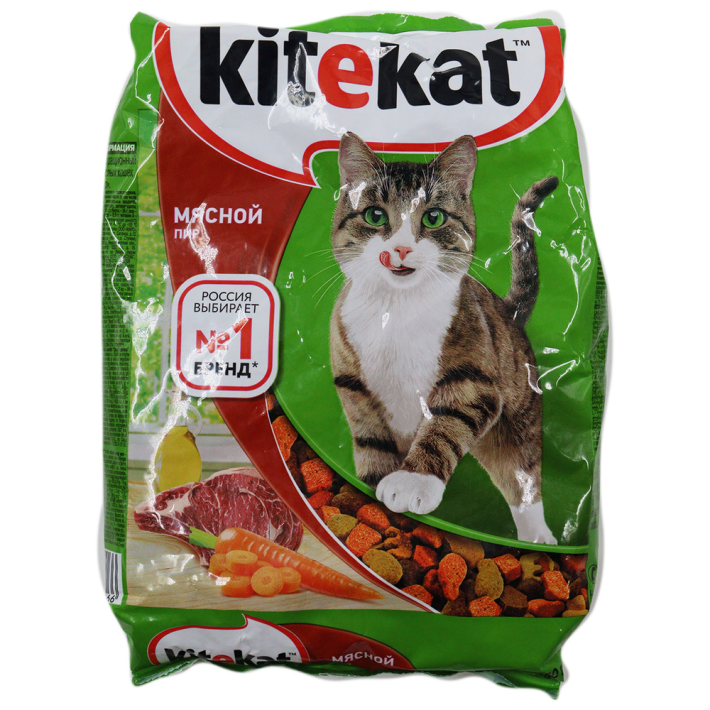 Корм для кошек Kitekat мясной пир 350 г