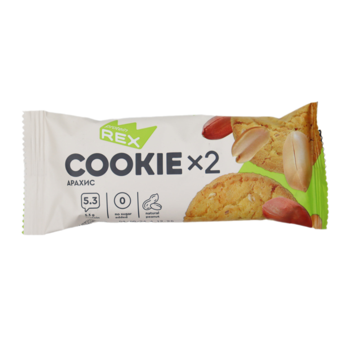 ПЕЧЕНЬЕ ПРОТЕИНОВОЕ СOOKIE 2 АРАХИС 50ГР