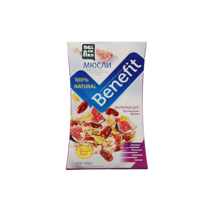 Мюсли Benefit восточный 400 г