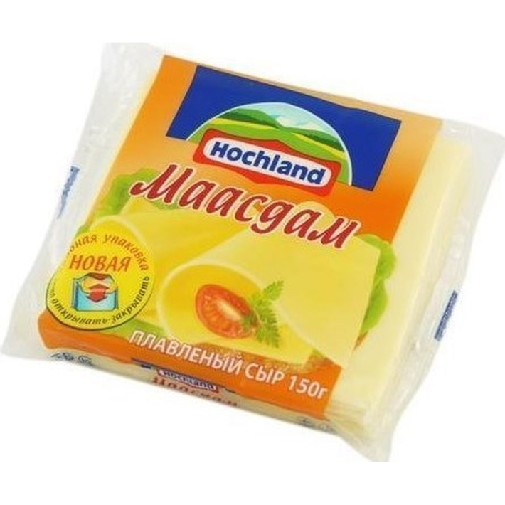 Сыр плавленый Hochland маасдам 150 г