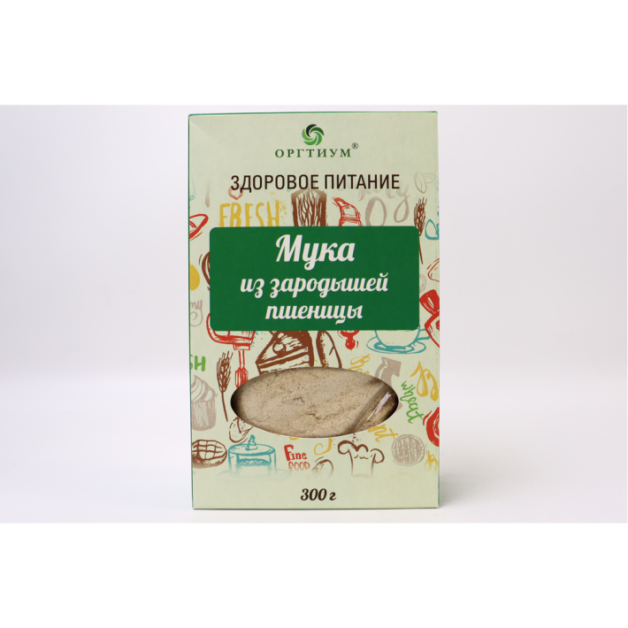 Мука Оргтиум из зародышей пшеницы эко 300 гр