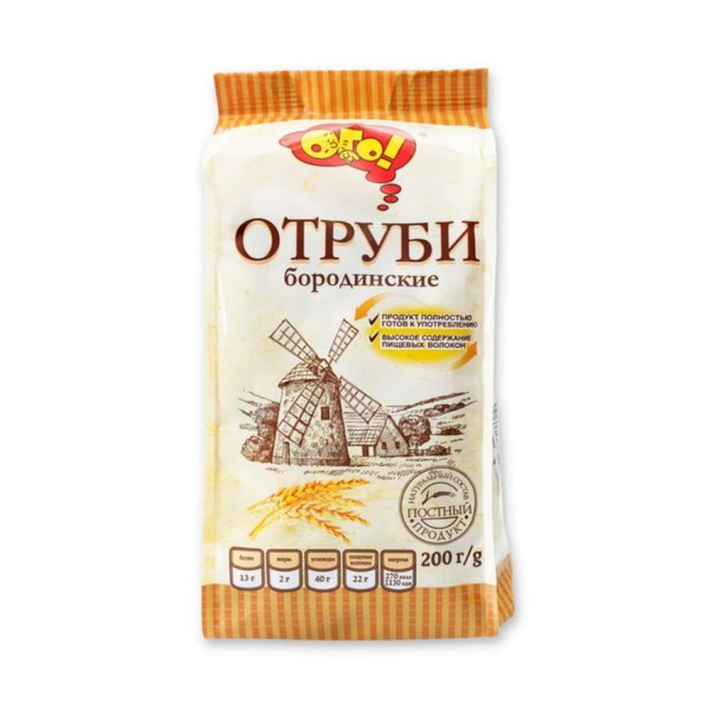 Отруби Ого! бородинские 200 г