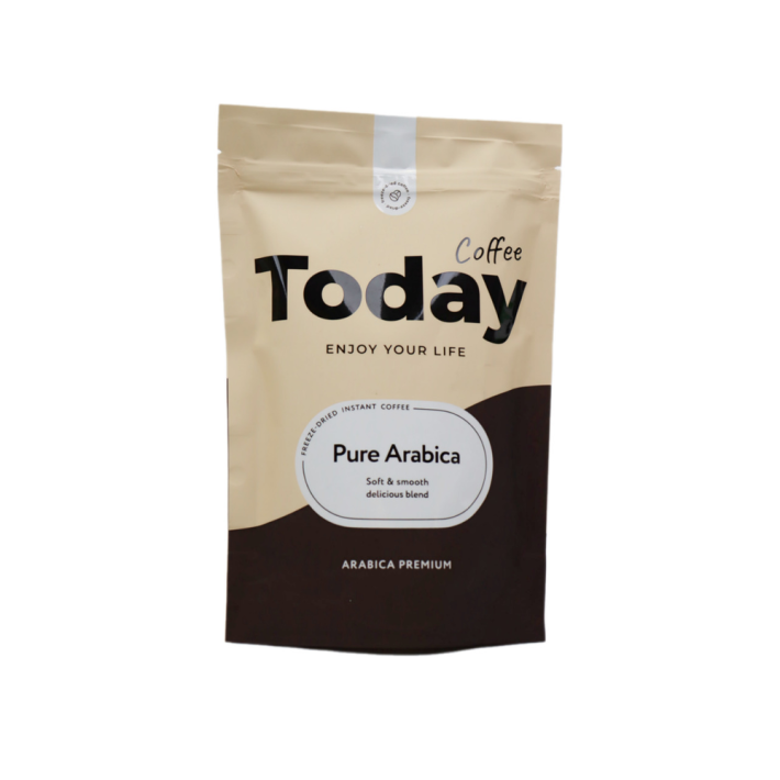 150Г TODAY PURE ARABICA КОФЕ СУБЛИМИРОВАННЫЙ ПОЛИМ УПАК