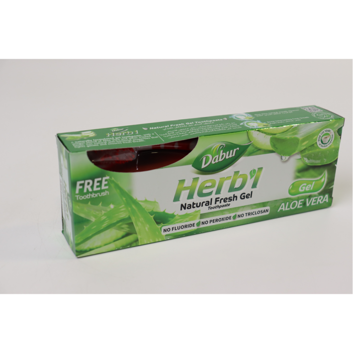 Паста гель зубная  Dabur herbl aloevera 150 г
