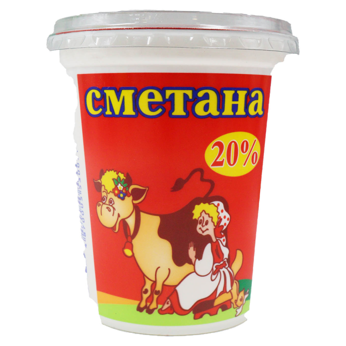 Сметана JLC 20% 400 г