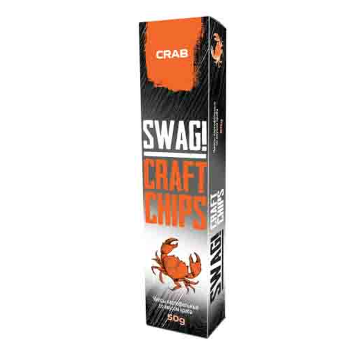 Чипсы Swag! картофельные пластинки краба 50 г