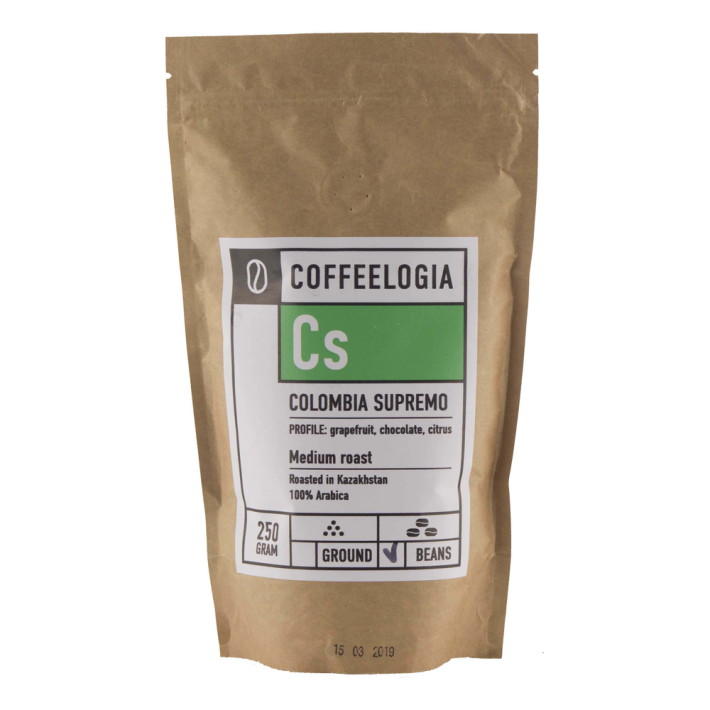 Кофе Колумбия Coffeelogia Зерно 250 г