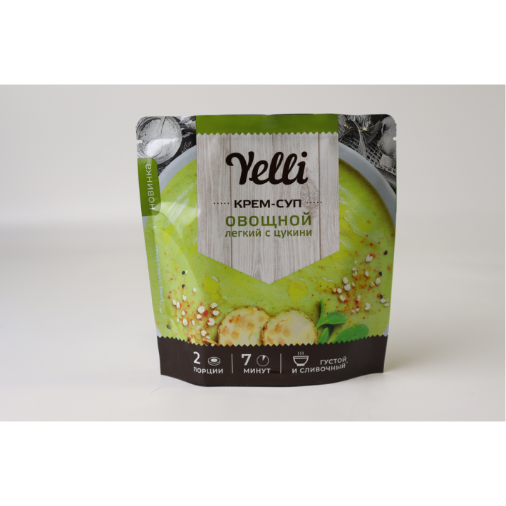КРЕМ-СУП ОВОЩНОЙ ЛЕГКИЙ С ЦУКИНИ YELLI 70ГР