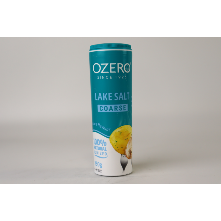 СОЛЬ OZERO ПИЩ, ЙОД. ФАСОВ, ПОМОЛ 1 LAKE SALT, В СОЛОНК 250ГР