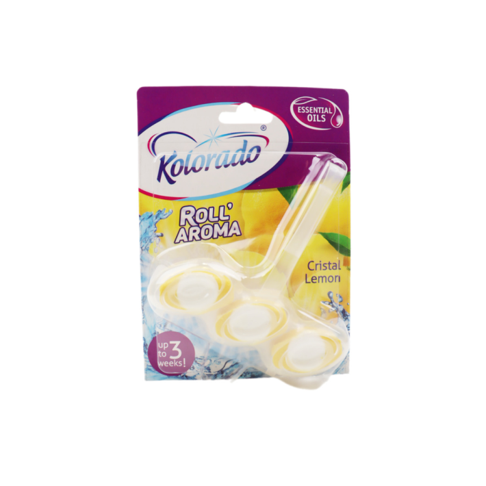 БРУСОК ТУАЛЕТНЫЙ KOLORADO ROLL AROMA ЛИМОН 51ГР