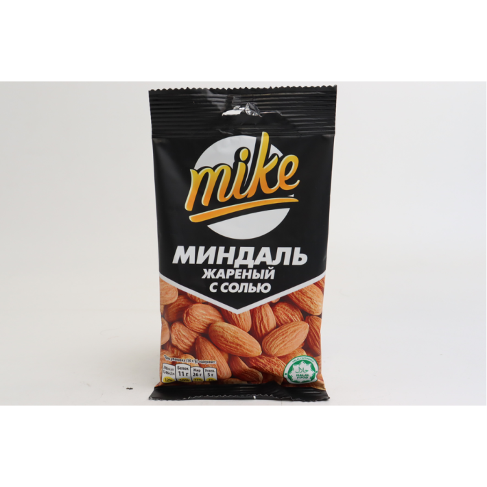 МИНДАЛЬ MIKE ЖАРЕНЫЙ С СОЛЬЮ 50ГР