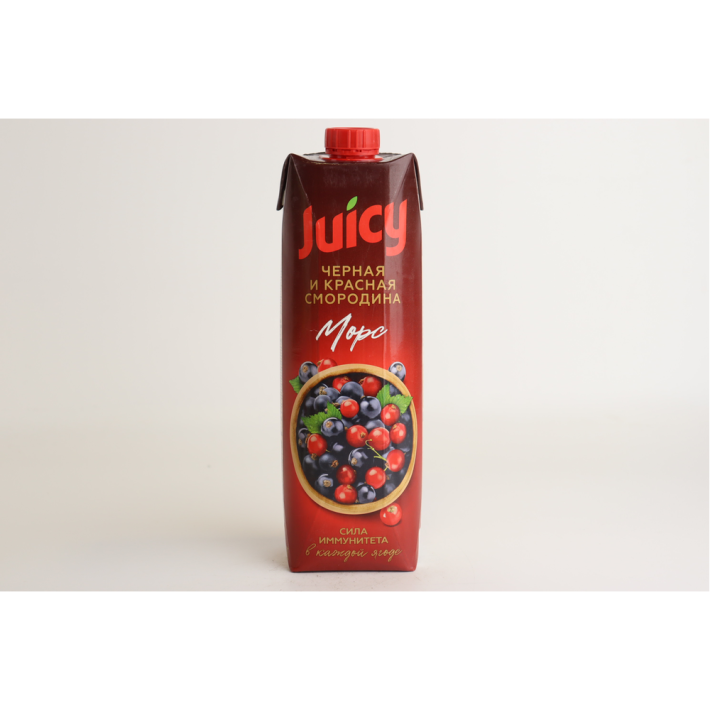 МОРС JUICY ЧЕР И КР СМОРОДИНА 0,95Л Т/П