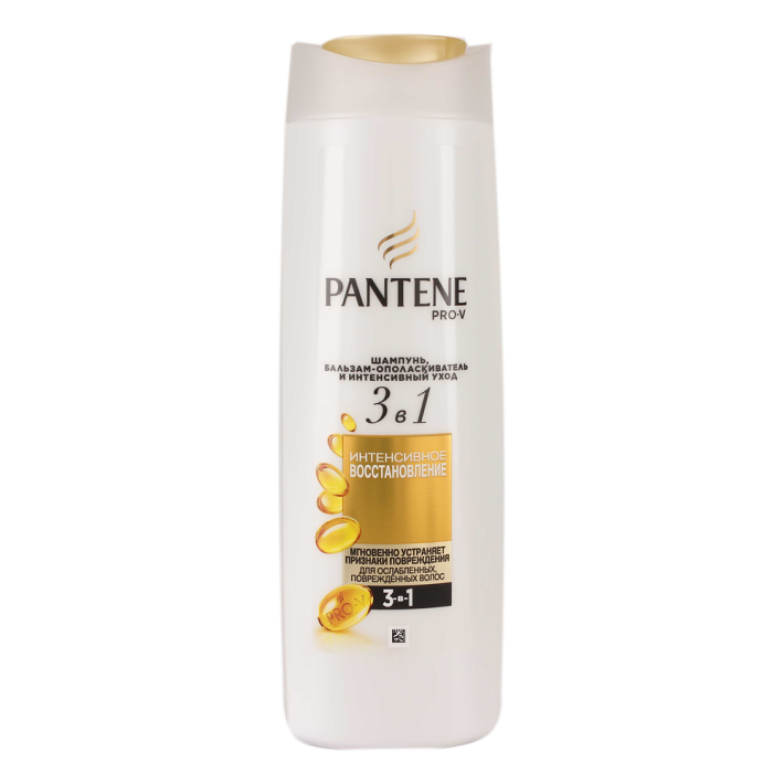 Шампунь Pantene 3в1 интенсивное восстановление  360 мл
