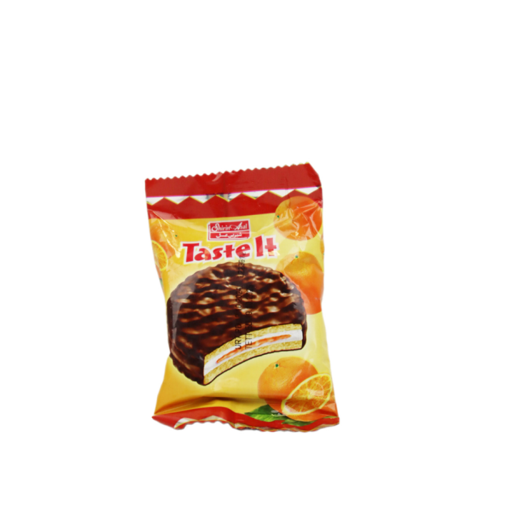 ПЕЧЕНЬЕ TASTE IT ПОКРЫТОЕ ШОКОЛАДОМ С АПЕЛЬСИН МАРМЕЛАД 20ГР