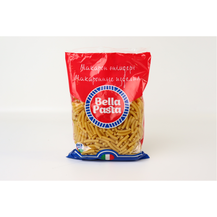 МАКАРОННЫЕ ИЗДЕЛИЯ BELLA PASTA РОЖКИ ГЛАДКИЕ 400ГР