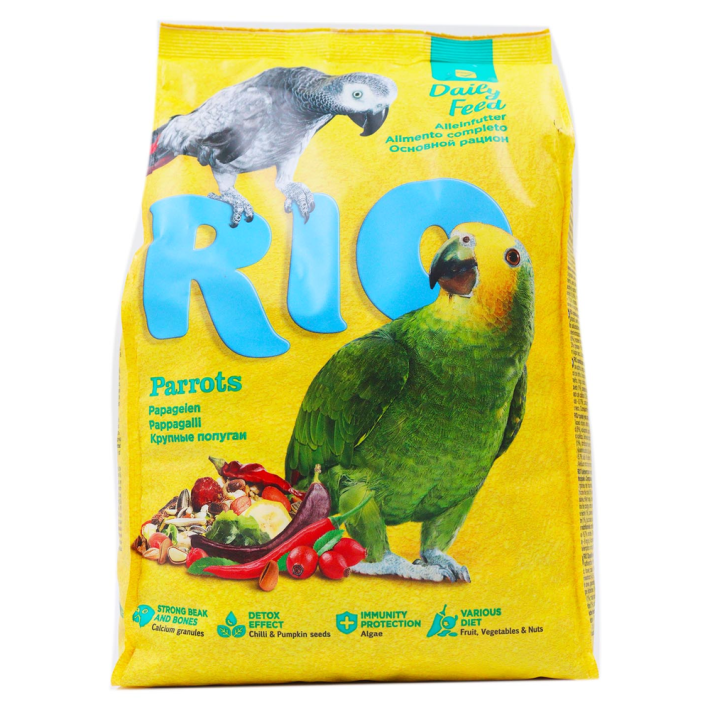 КОРМ Д/КРУПНЫХ ПОПУГАЕВ RIO 1КГ