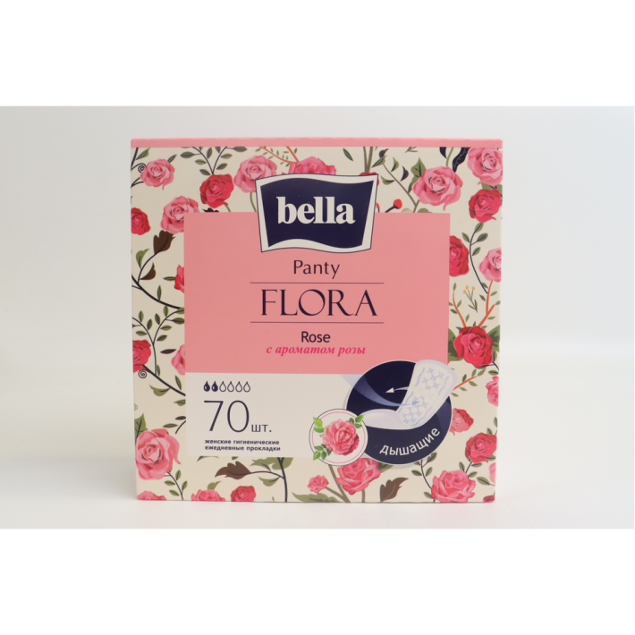 ПРОКЛАДКИ ЕЖЕДНЕВНЫЕ BELLA PANTY FLORA ROSE 70ШТ
