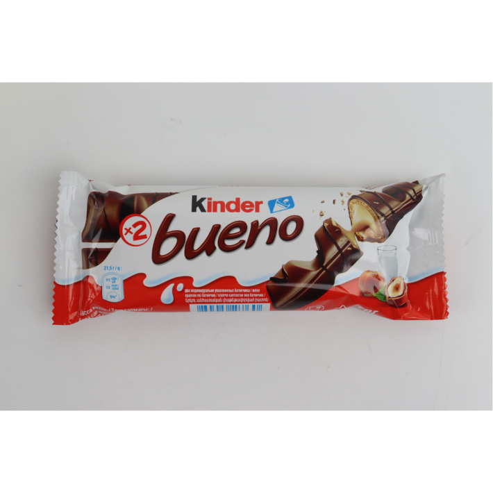 Вафли Kinder Bueno С Молочно Ореховой Начинкой 43 г