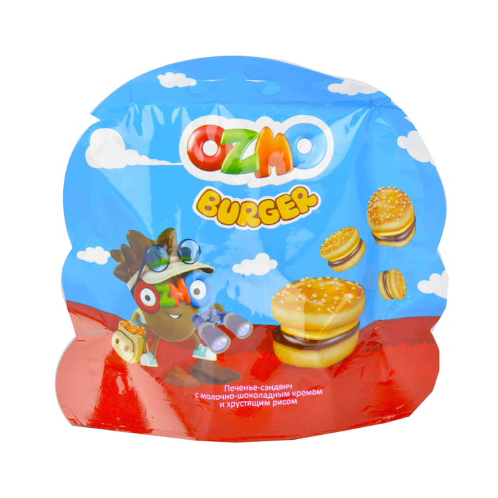 Бисквит сэндвич Ozmo burger с молочным шоколадом 40 г