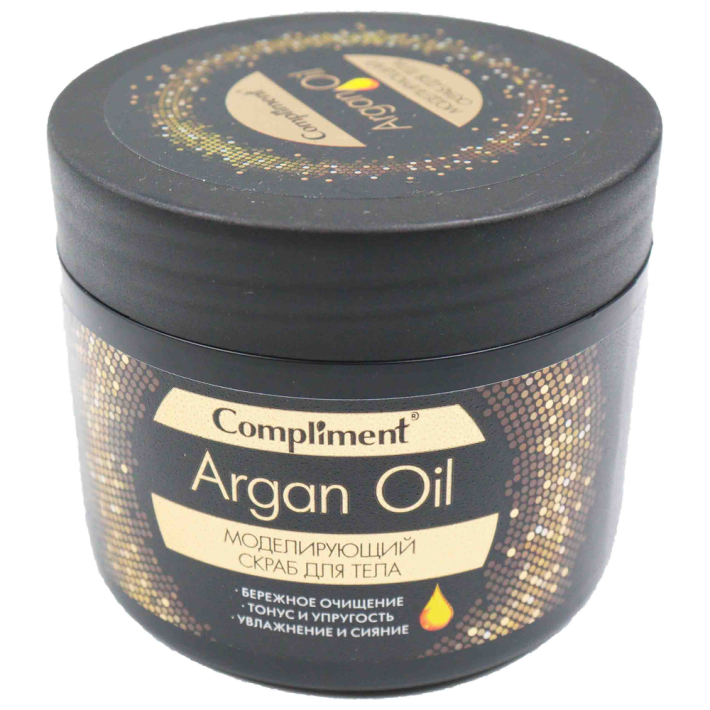 Скраб для тела Compliment argan oil моделир 300 мл