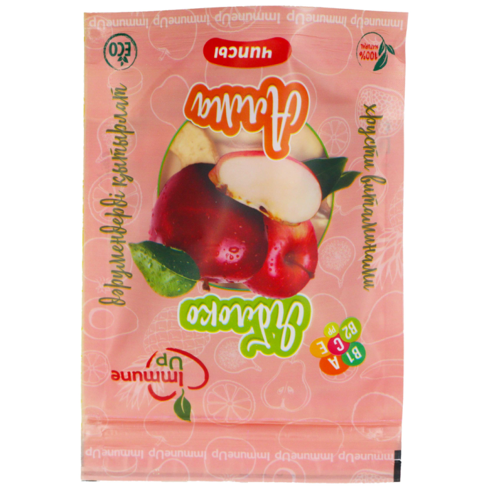 ЧИПСЫ IMMUNE UP ЯБЛОЧНЫЕ 20ГР