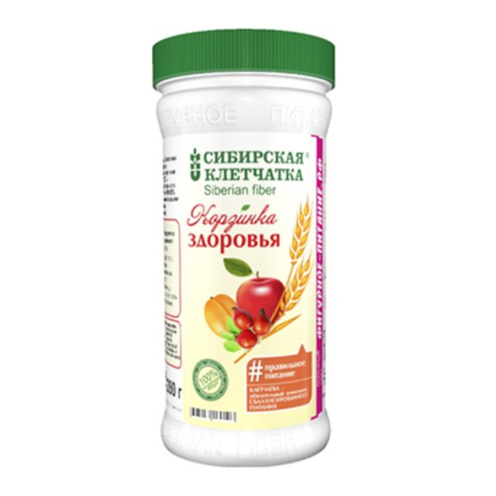 Клетчатка корзинка здоровья сибирская 280 г